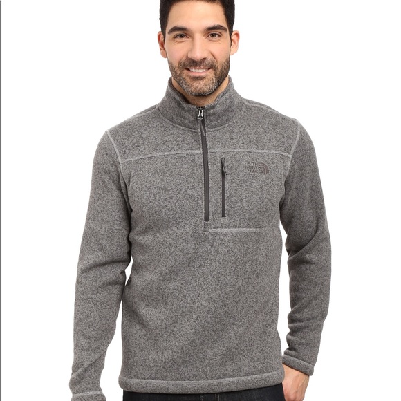 north face gordon lyons quarter zip fleece